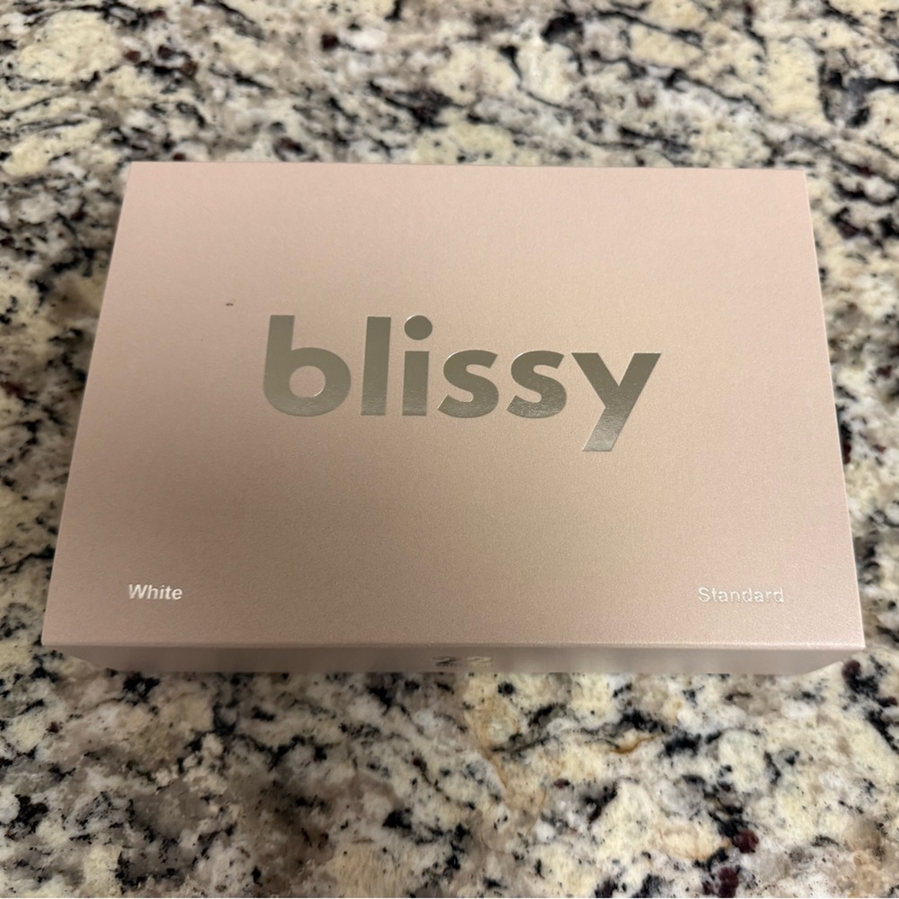 Blissy White Pillowcase